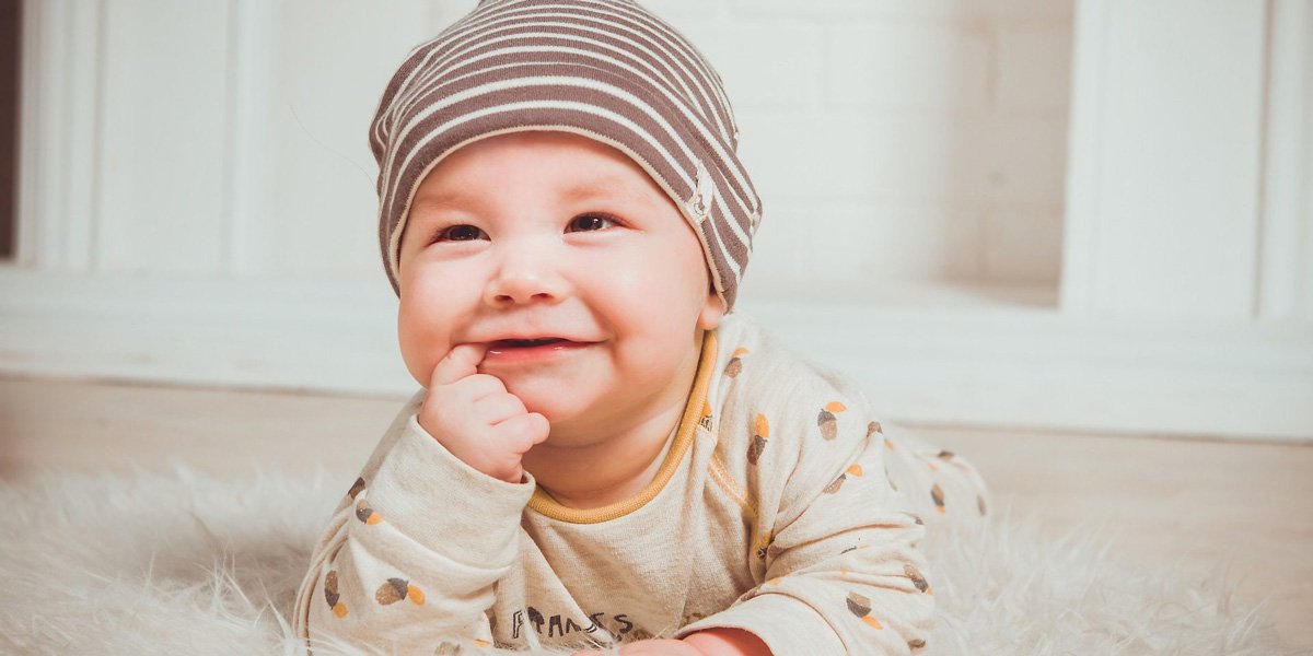 teething baby sleep