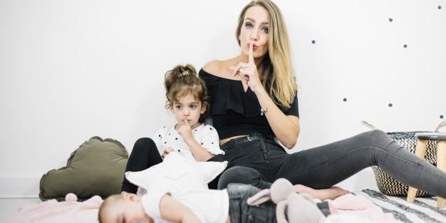 Sleep-Myth-3-A-Sleeping-Baby-Needs-Complete-Silence