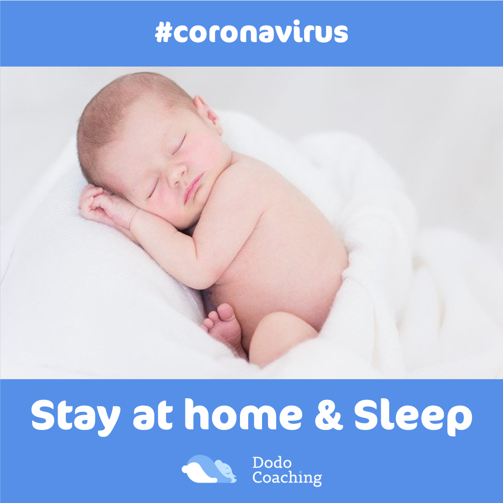 coronavirus stay at home and sleep